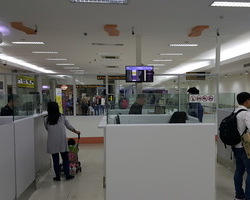 필리핀국제공항 이민국 전경