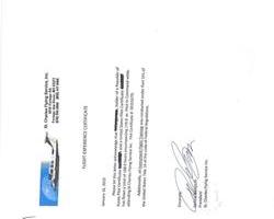 U.S FLIGHT EXPERIENCE CETIFICA