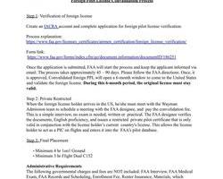 USA Foreign Pilot License Conv
