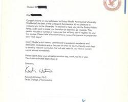 EMBRY-RIDDLE ADDMISSION MASTER