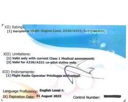 RATING A320. A321