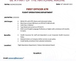 [Maldivian] ATR72-600 경력직 부기장