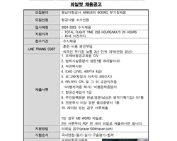 동남아항공사 2024-2025년 AIRBUS, BOEI