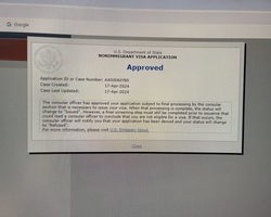 미국비자 APPROVED