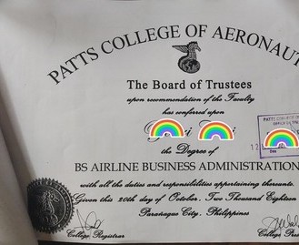 필리핀 항공대학교 PATTS COLLEGE OF AERONAUTICS