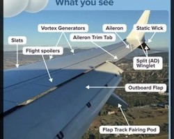 Aircraft wing What you see~