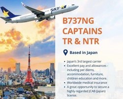 SKY B737NG CAPTAIN JOB OPPORTU